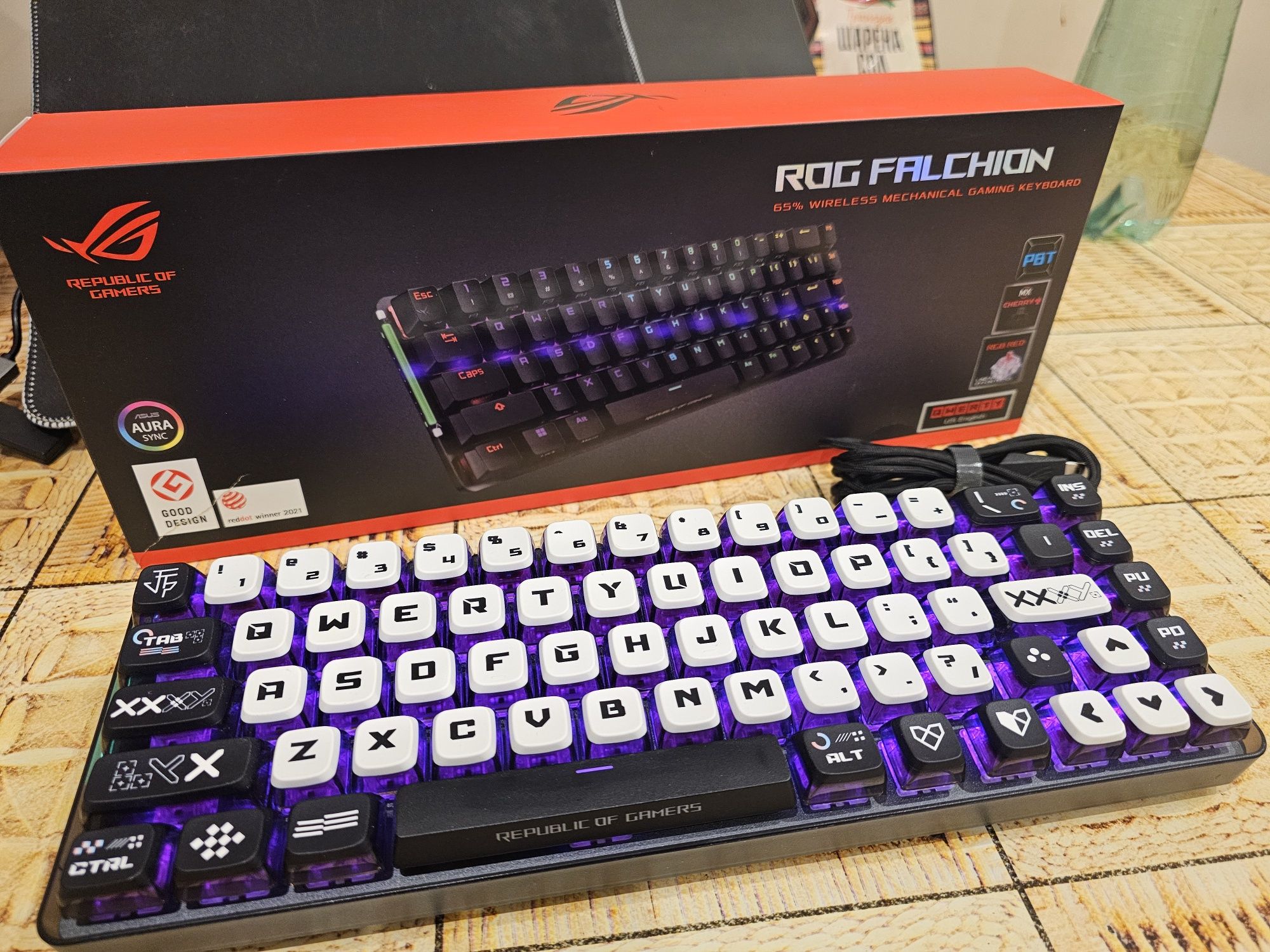 ASUS ROG Falchion Cherry MX Red