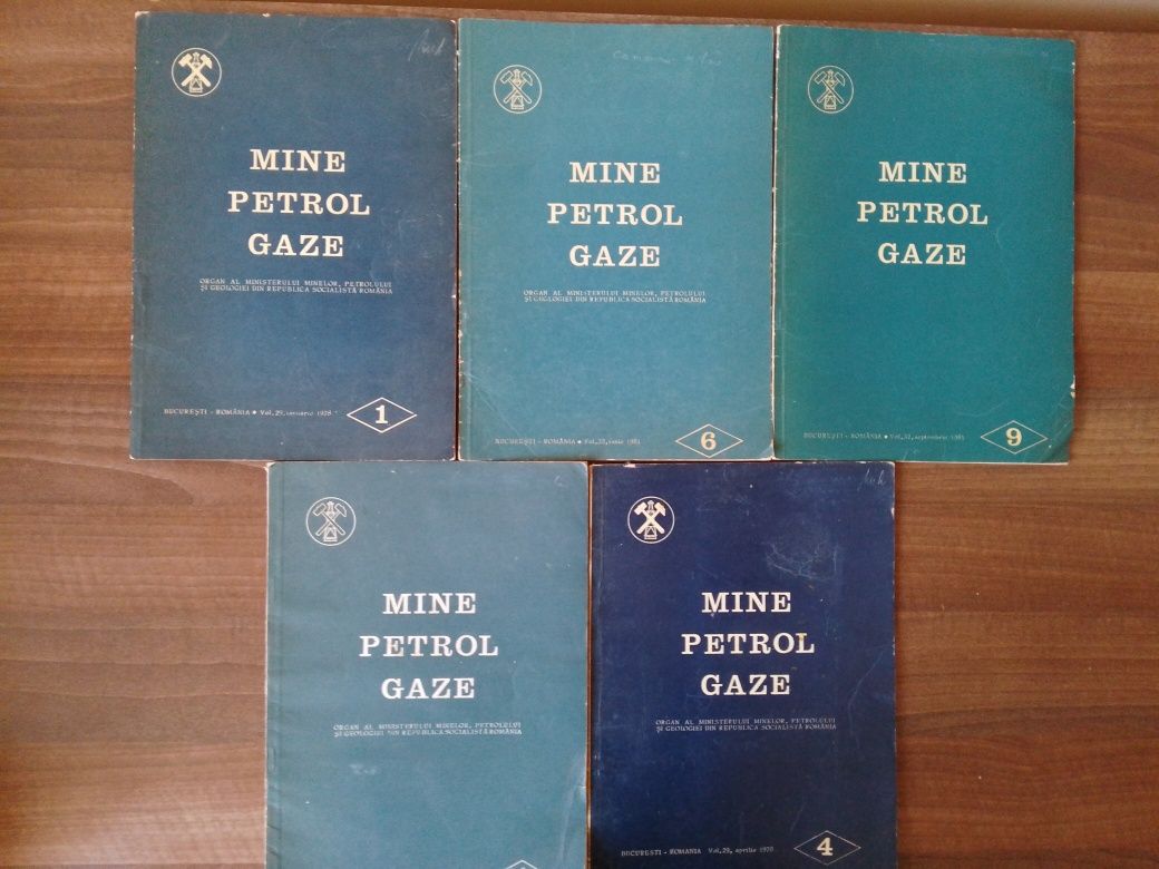 Vând Manualul inginerului de mine 1956 +6 reviste mine