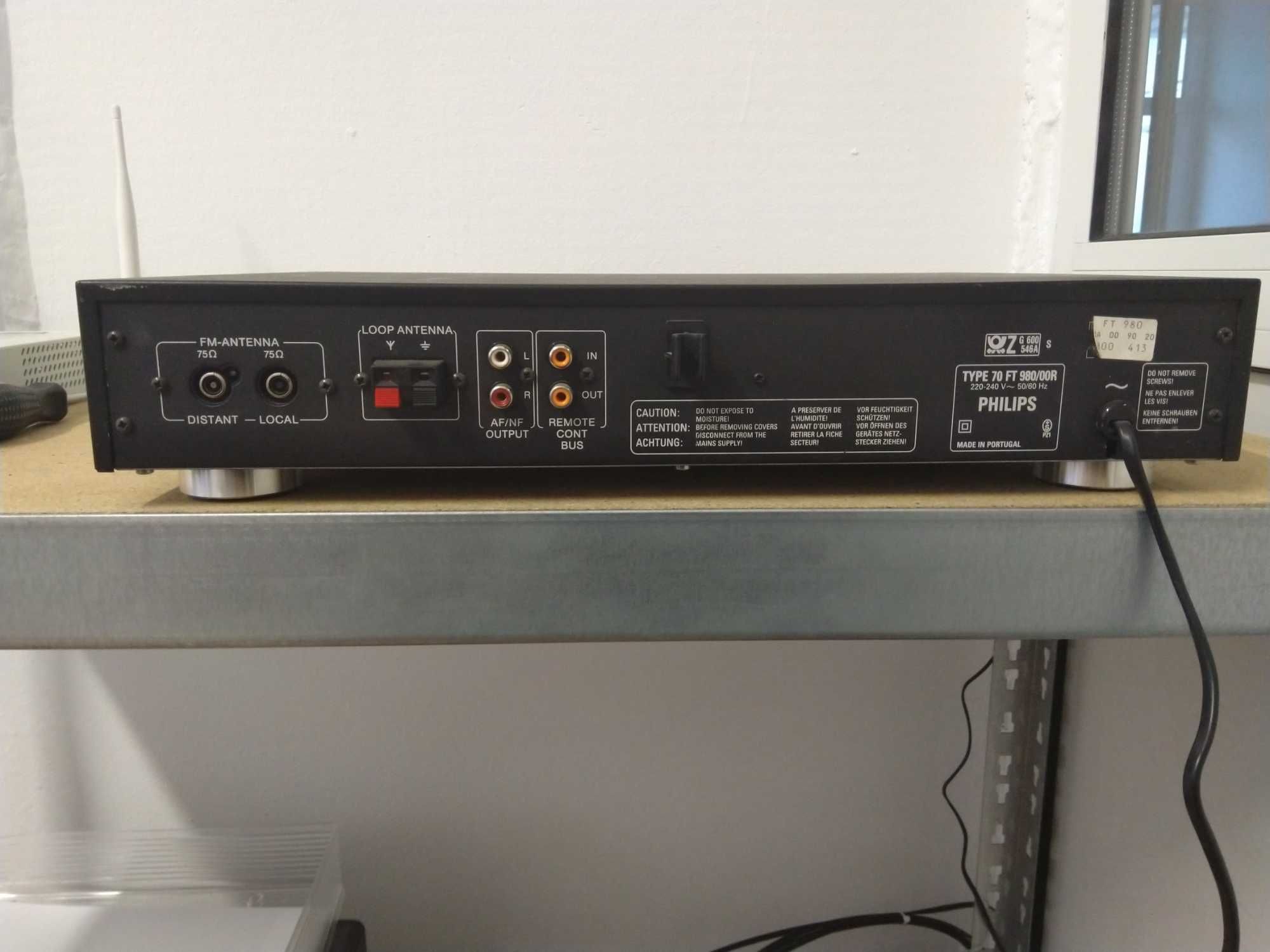 Tuner Philips FT980, 3 benzi FM/MW/LW, varf de gama
