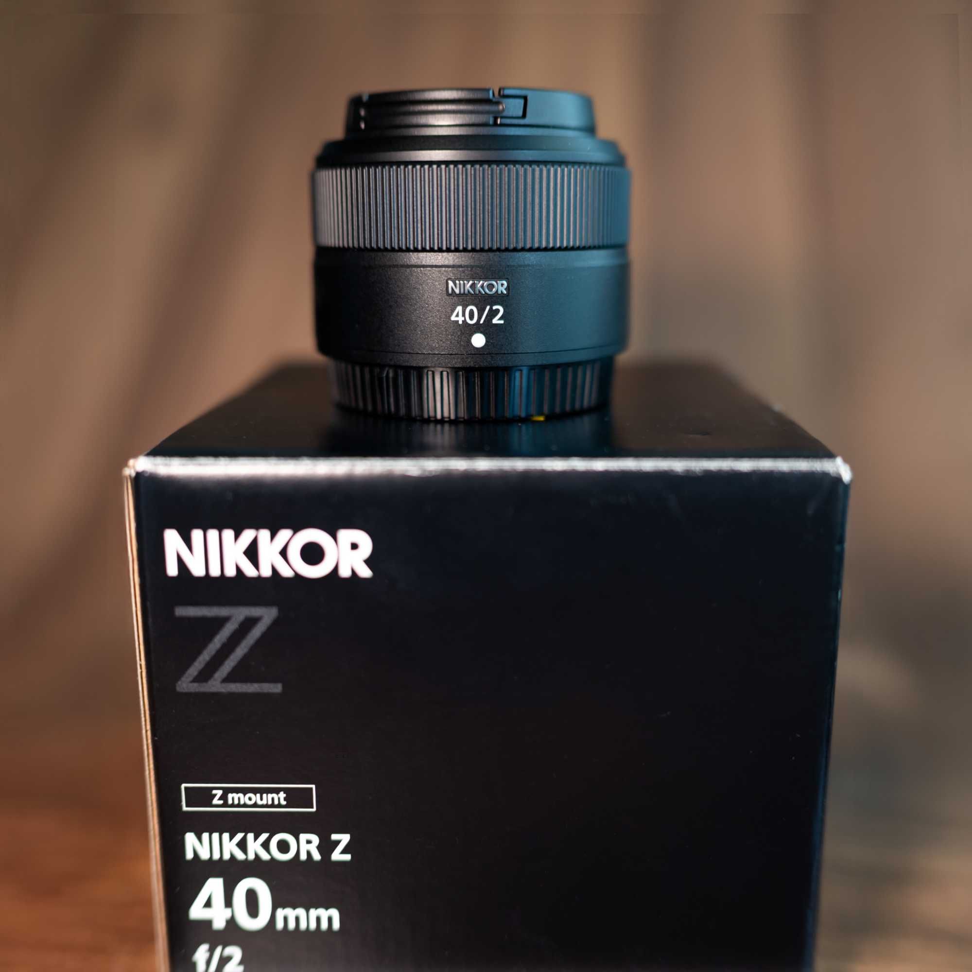 обектив Nikon NIKKOR Z 40mm f/2
