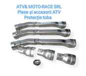 Protectie toba atv Cf moto Linhai Can am Tgb