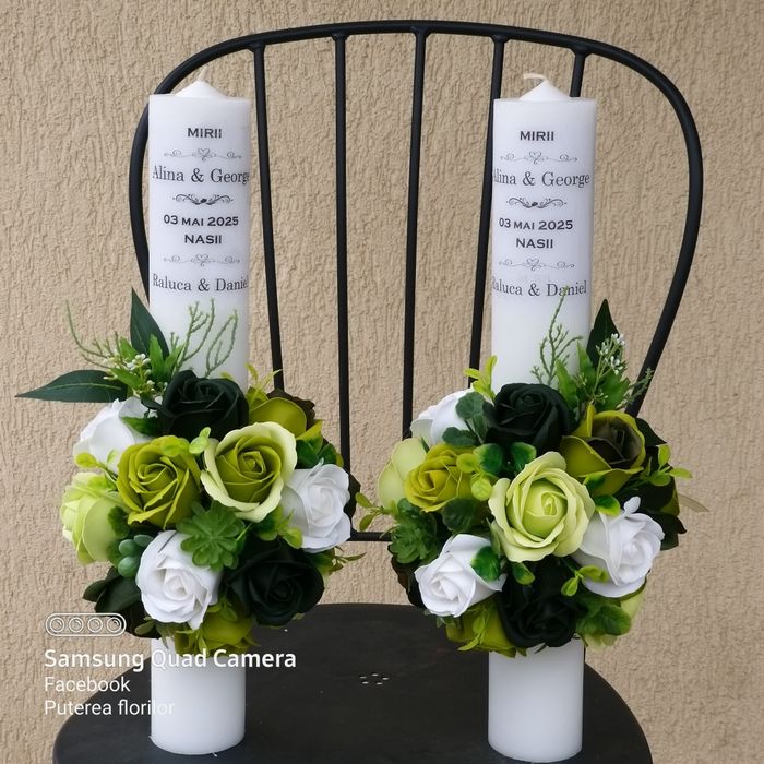 Seturi nunta din trandafiri de săpun