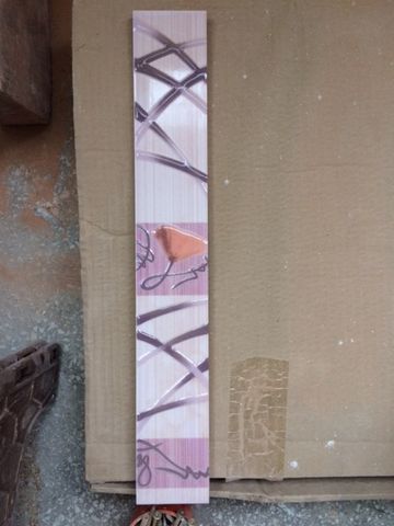 Brau faianta Daria Violet lucios 6 x 40 cm