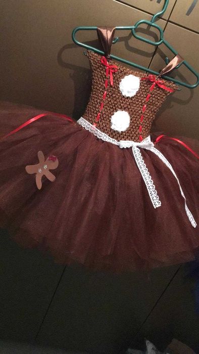 Rochita TUTU Turta Dulce fursec biscuite serbare iarna Craciun