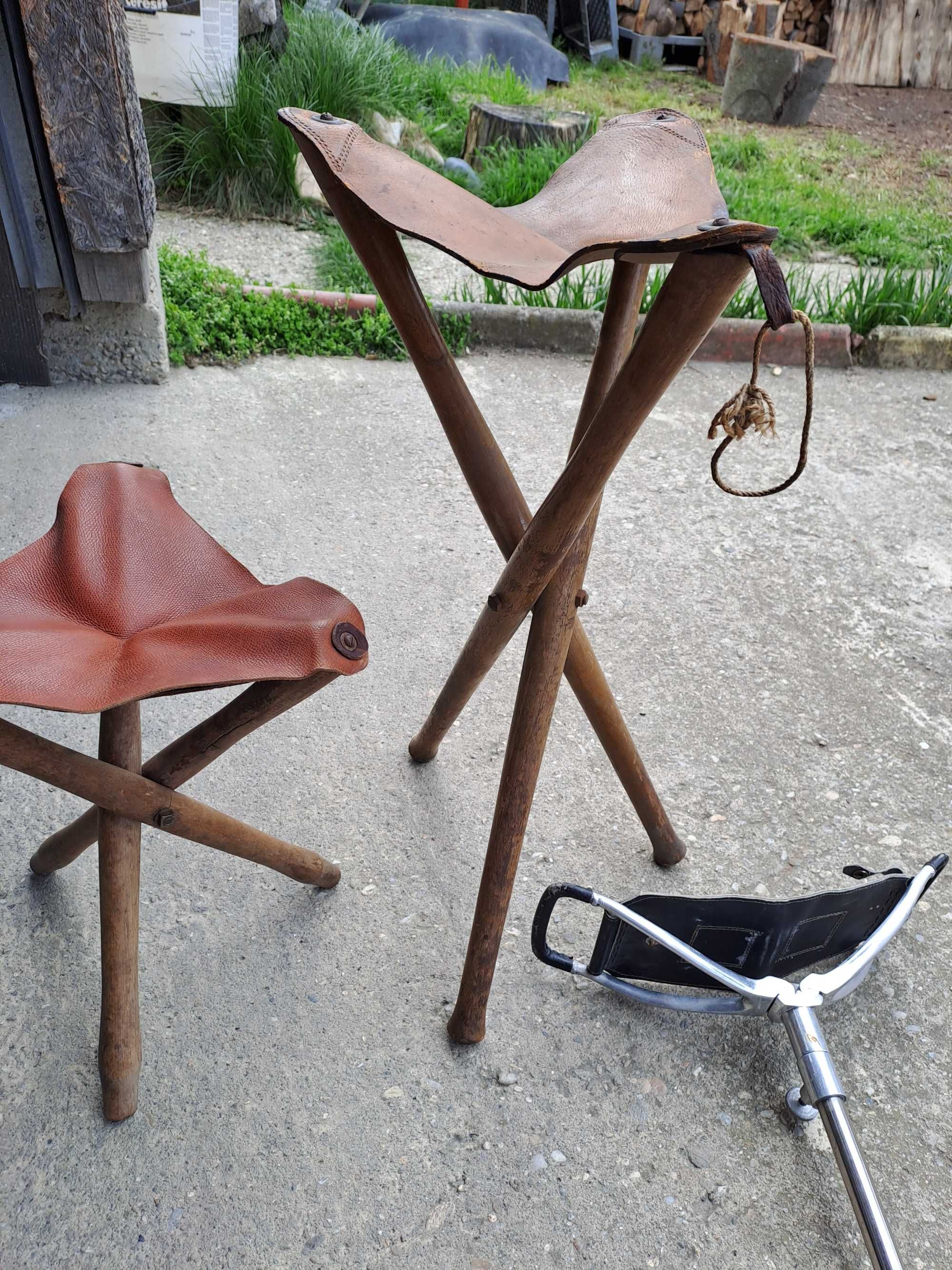 scaun vechi pescar scaun vechi vanator - cadou