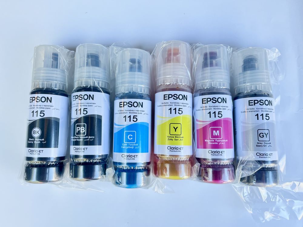 Чернила Перечисление epson, canon, hp