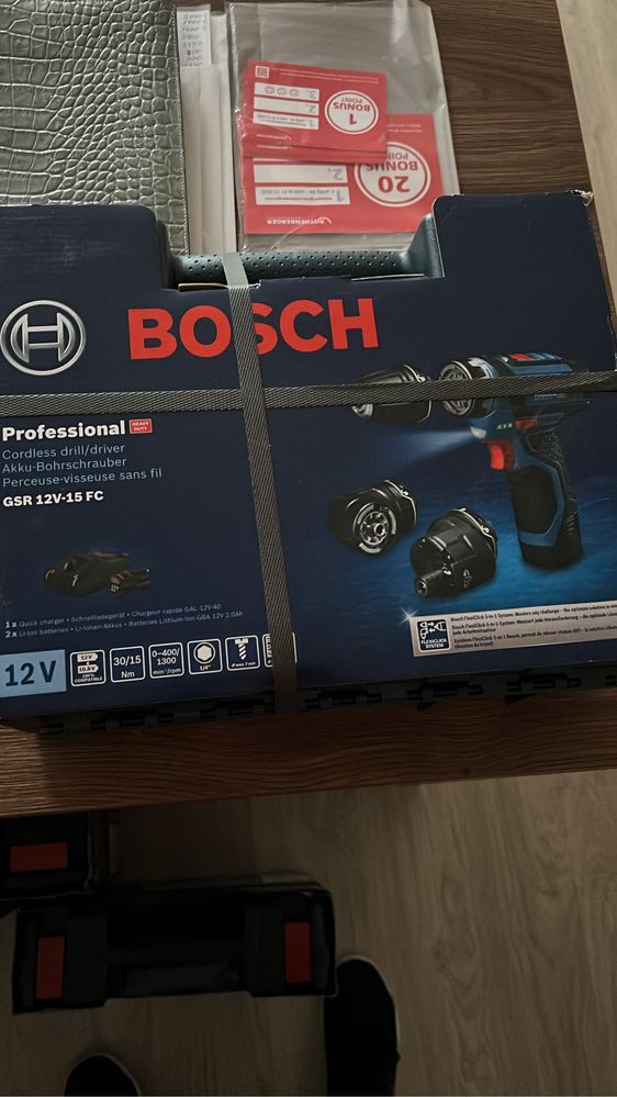 Autofiletanta Bosch GSR 12V-15 FC-Sigilata