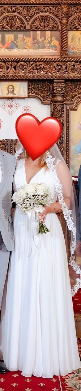 Rochie mireasă model unicat, voal CADOU.