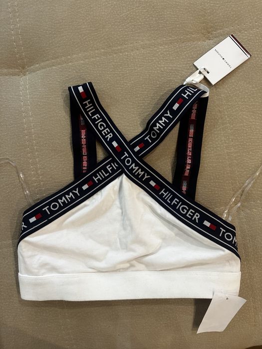 Tommy Hilfiger бяло бюстие