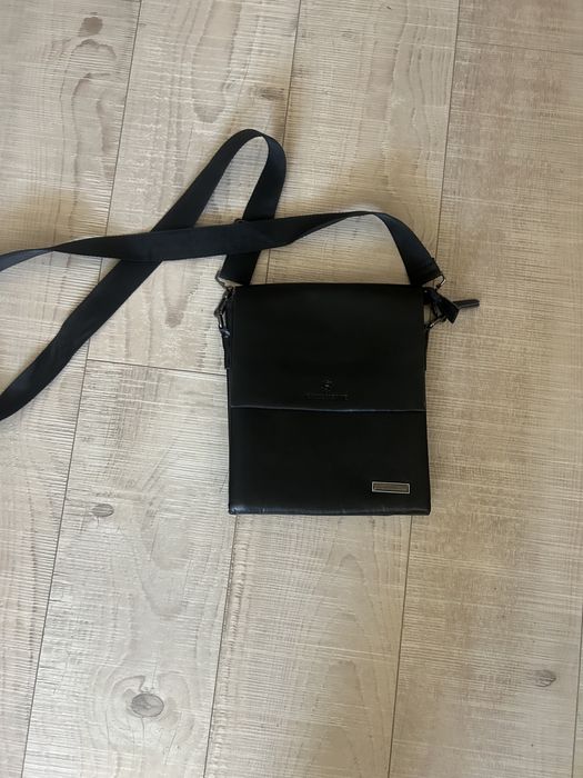 Мъжка чанта естествена кожа