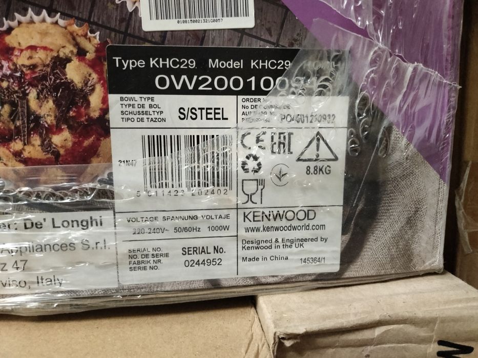 Kenwood кухонный комбайн