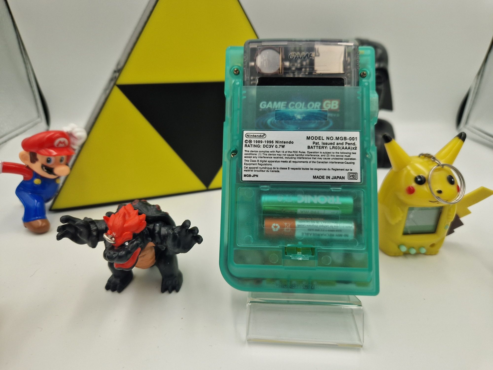 Nintendo Gameboy Pocket Ecran IPS- Reshell -  Reconditionat