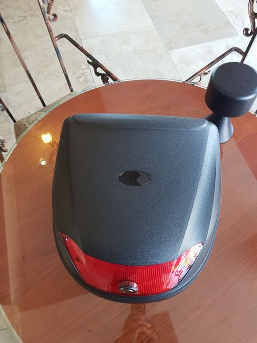 Casca moto si portbagaj