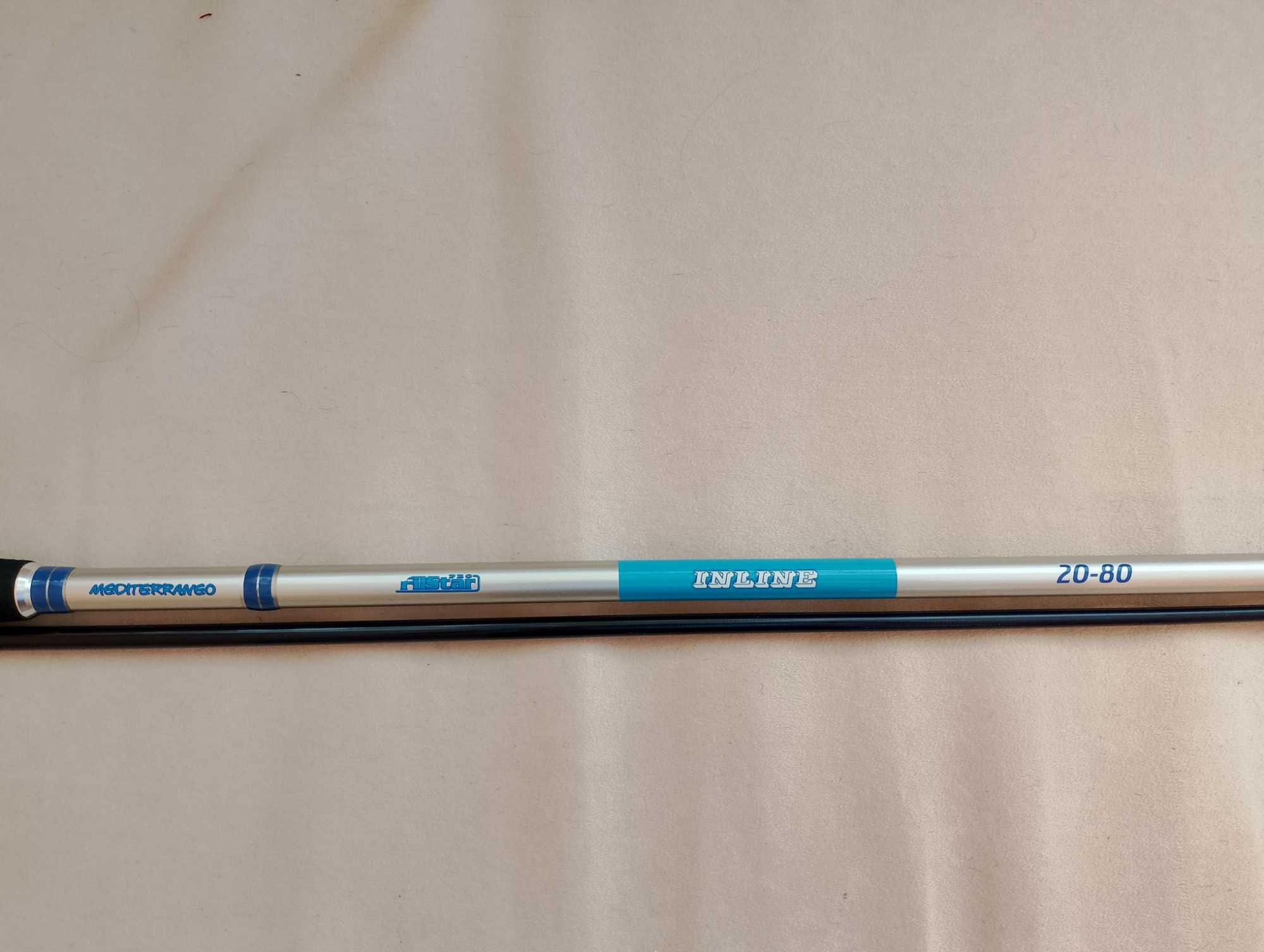 продавам спининг въдица за тролене mediterraneo inline 20-80g. 3m.