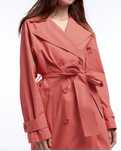 Gina Tricot палто тренчкот XS S M