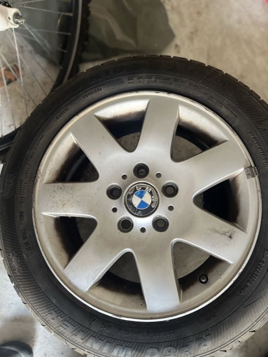 4 бр BMW джанти 16” със зимни гуми 205/55/16