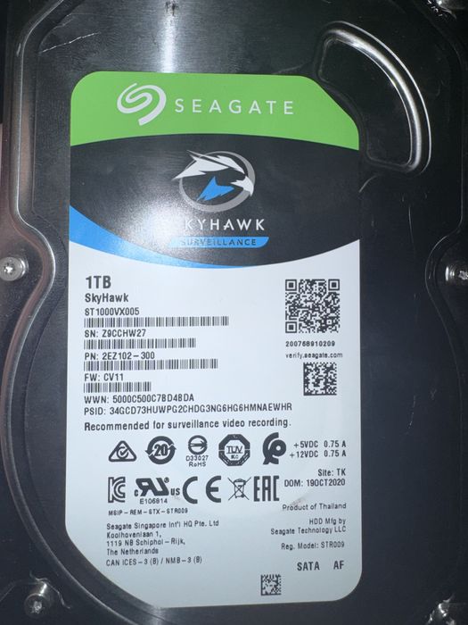 Жесткий диск Seagate 1000gb (3.5)