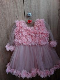 Детска официална рокличка с подарък диадема