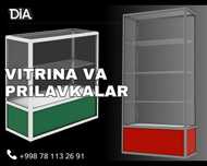 Прилавок витрина, витрина стеклянная, oynali vitrina, prilavkalar