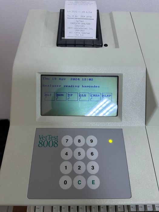 Biochimie sangvina IDEXX VetTest 8008