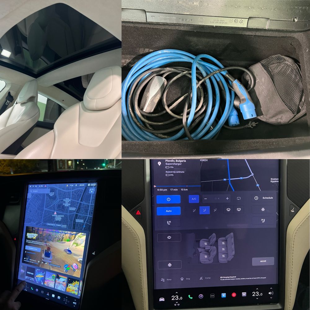 Tesla model S face lift-100d(най голямата батерия)4х4/ГАРАНЦИЯ/ВЪЗДУХ/
