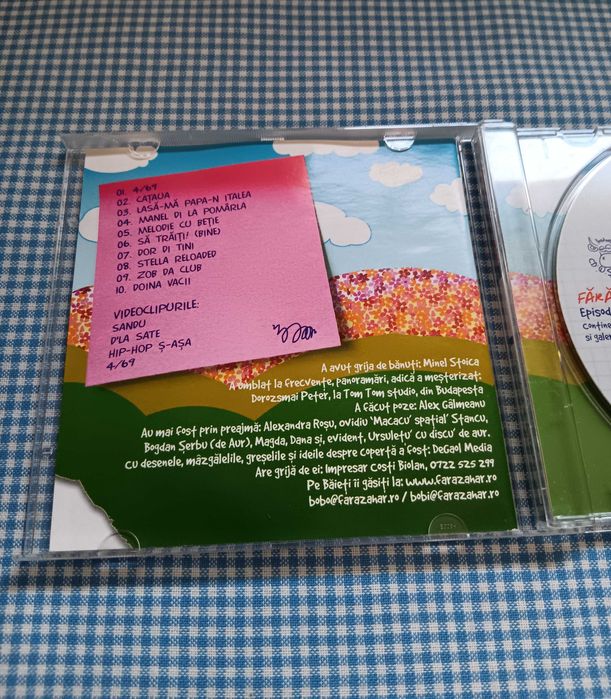 CD Fără Zahar ,Episodul 2 de la Dorohoi, de colectie, Rar