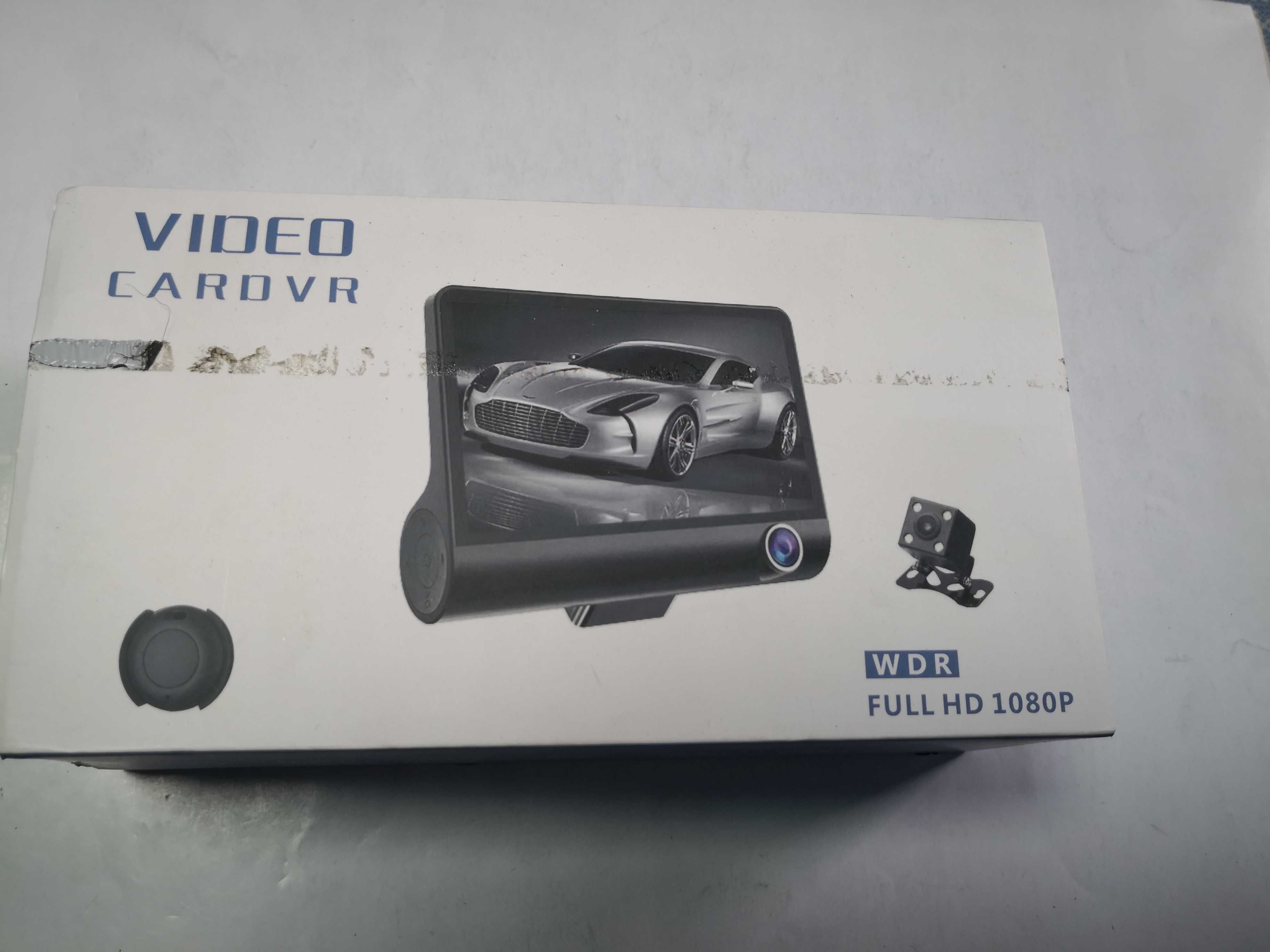 Camera de bord auto DVR cu 3 obiective