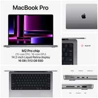 MacBook Pro M2 Pro chip 14-inch 16/512GB
(MPHE3) 2023