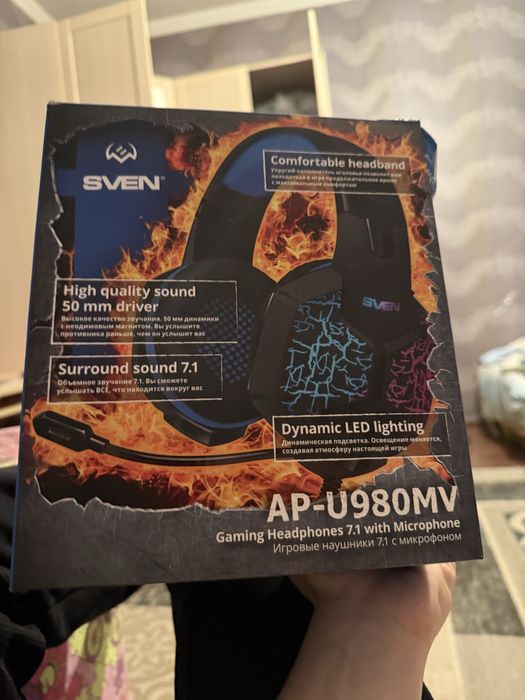 Наушникий Sven ap-u80mw
