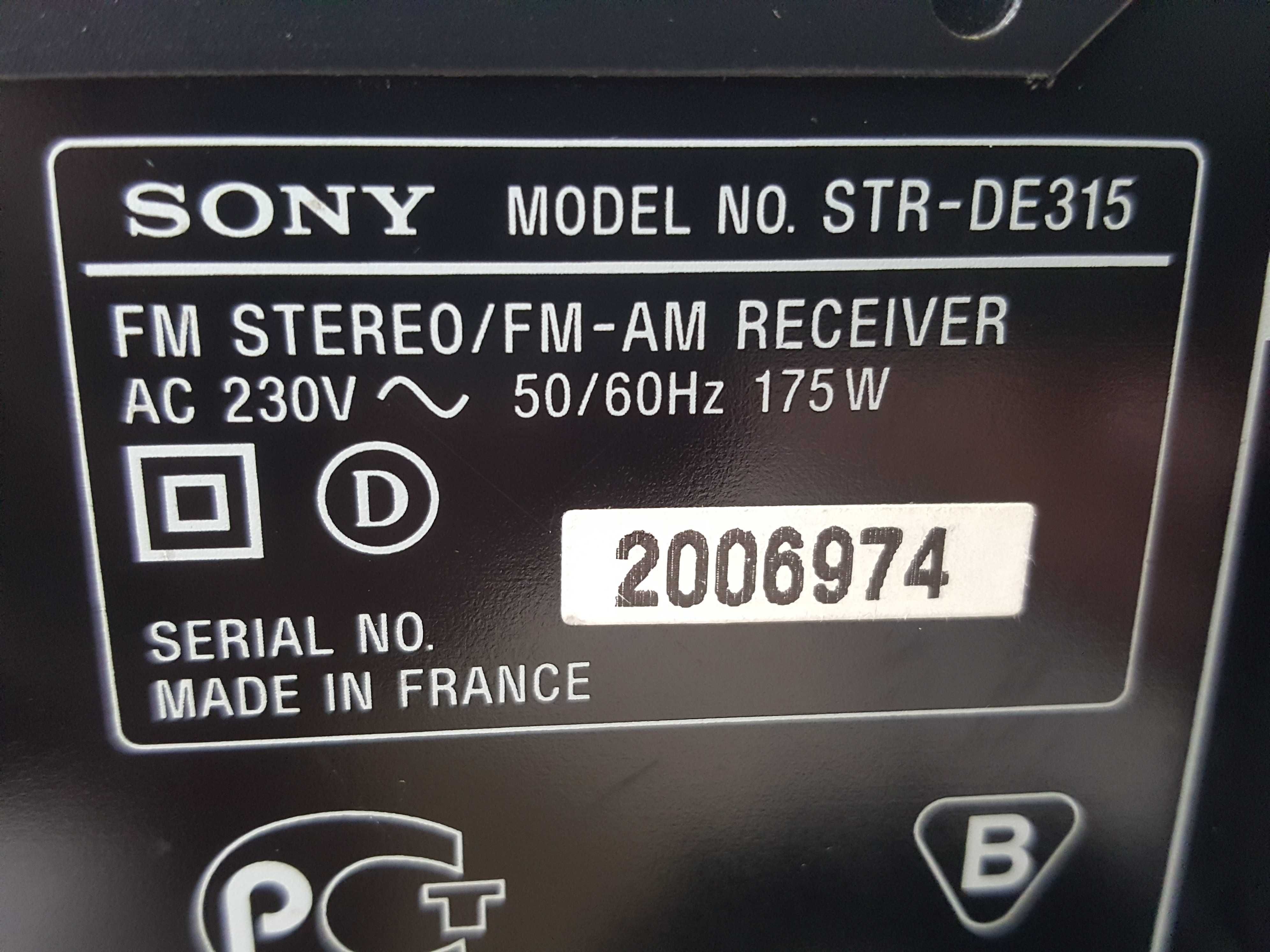 Vand amplificator Sony STR-DE315