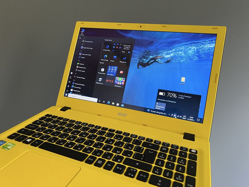Acer Aspire E5-573G-39K5 Yellow