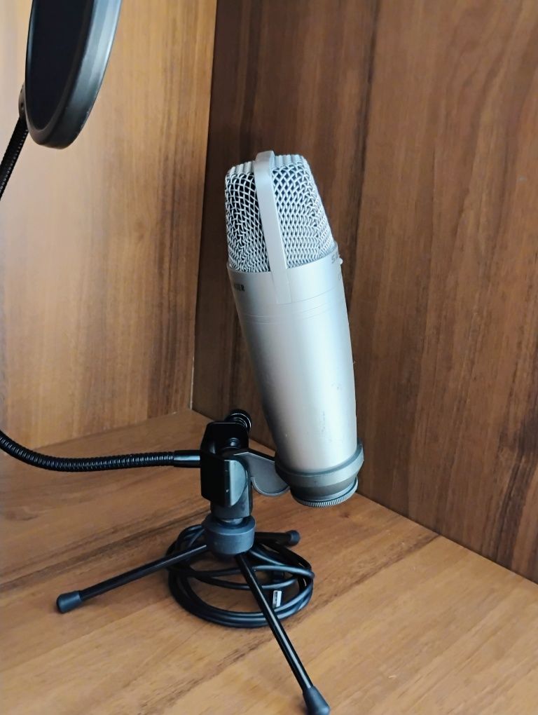 Microfon Samson CU01UPRO - studio muzică, podcast, voiceover