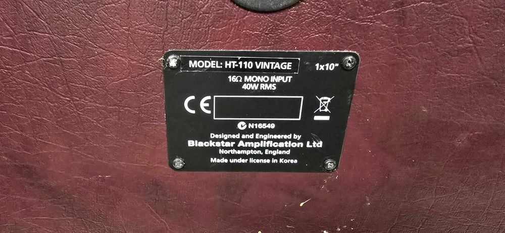 Amplificator chitara  Blackstar HT 5H si boxe