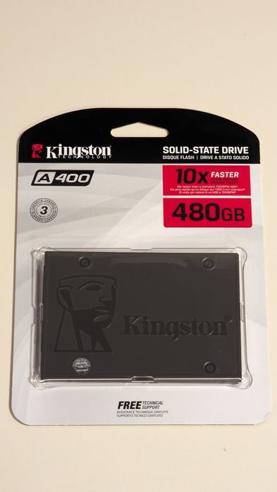 Vând pachet 10 bucăți SSD 480GB Kingston A400 sigilat