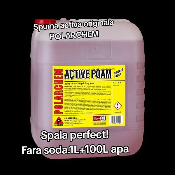 Spuma activa POLARCHEM frisa groasa,1L+100 APA.23KG GEL.Import Direct.