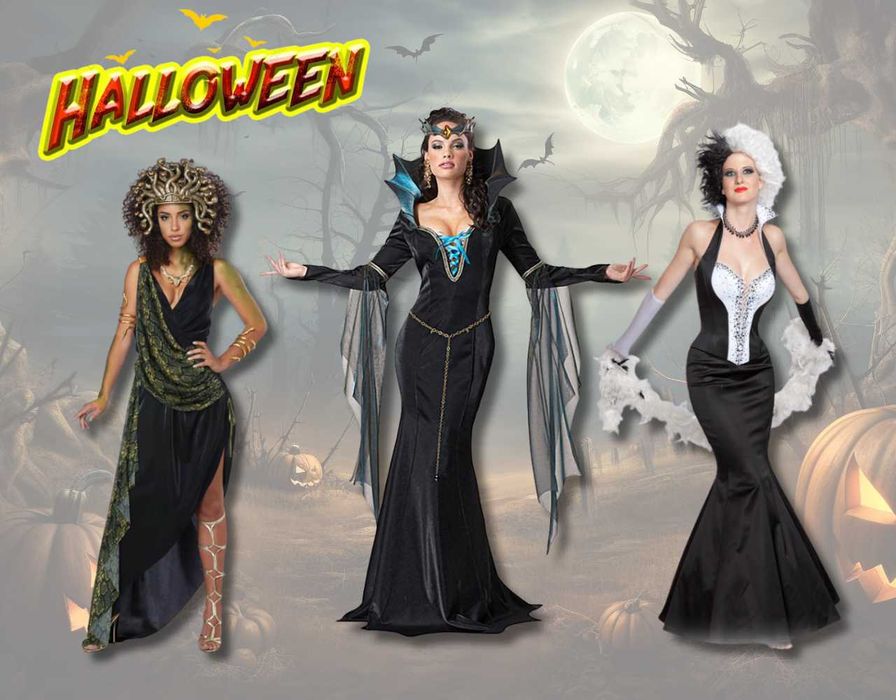 Карнавални костюми под наем за Хелоуин и други поводи