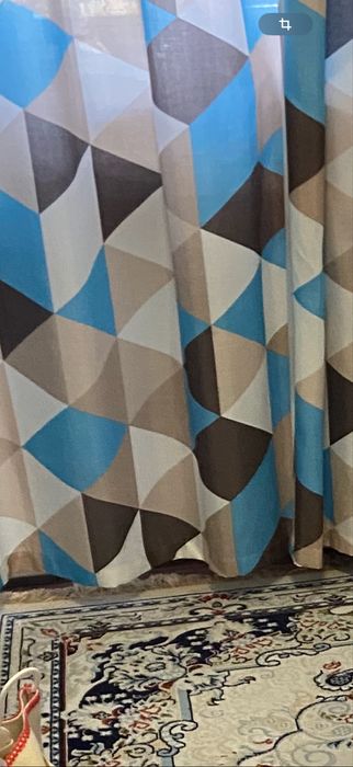 Продам шторы 2 портьеры по 2 м высота 2,45