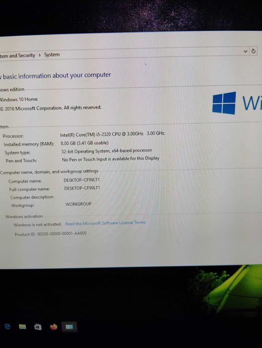 PC dell optiplx I5