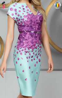 Rochie turcoaz, Pretty Girl, marimea 36