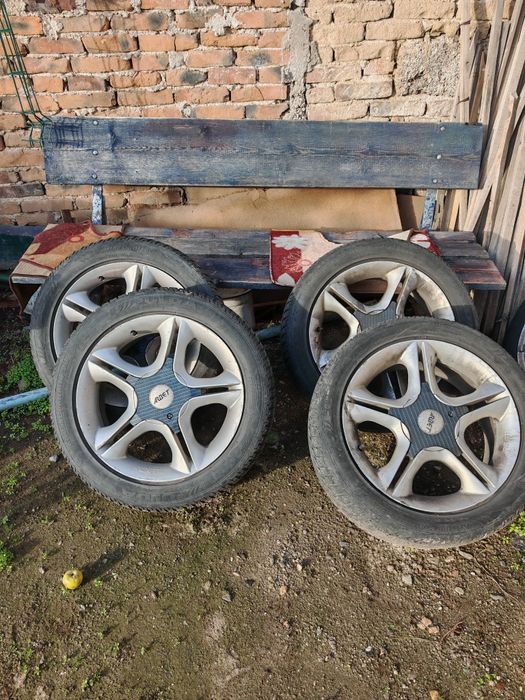 Джанти със зимни гуми 5х112