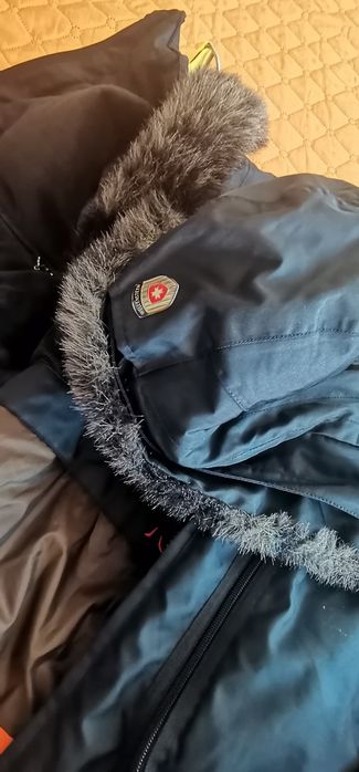 Мъжко Зимно Марково Яке Wellensteyn, Оригинално С Естествена Кожа