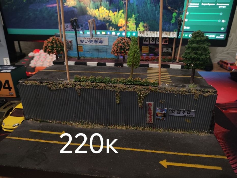 Диорама и коллегиальные машинки.