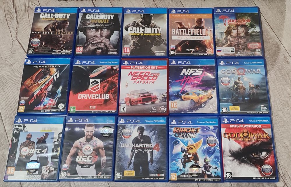 Продам диски на ps 4 ps 5