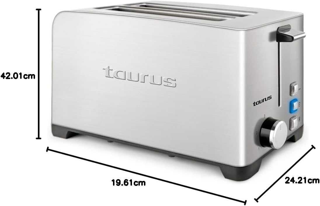 НОВ Тостер с ГАРАНЦИЯ Taurus My Toast Duplo Legend