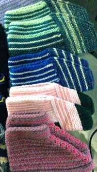 Търлъци, чорапи ръчно плетени