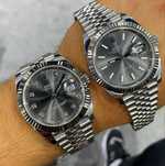 Rolex Date-Just 41 Rhodium Diamond Dial