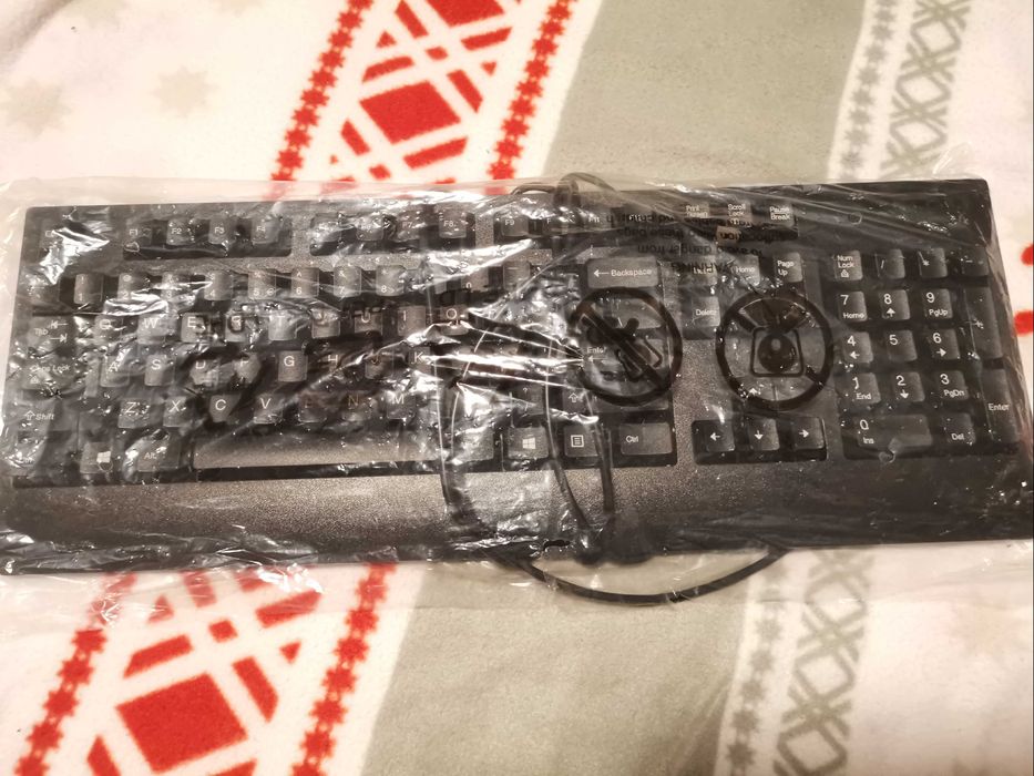 Tastatura  noua USB, Lenovo, Negru