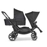 Carucior gemeni ABC Design Zoom Storm 2 landouri + 2 scaune sport