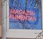 Vand reclame luminoase