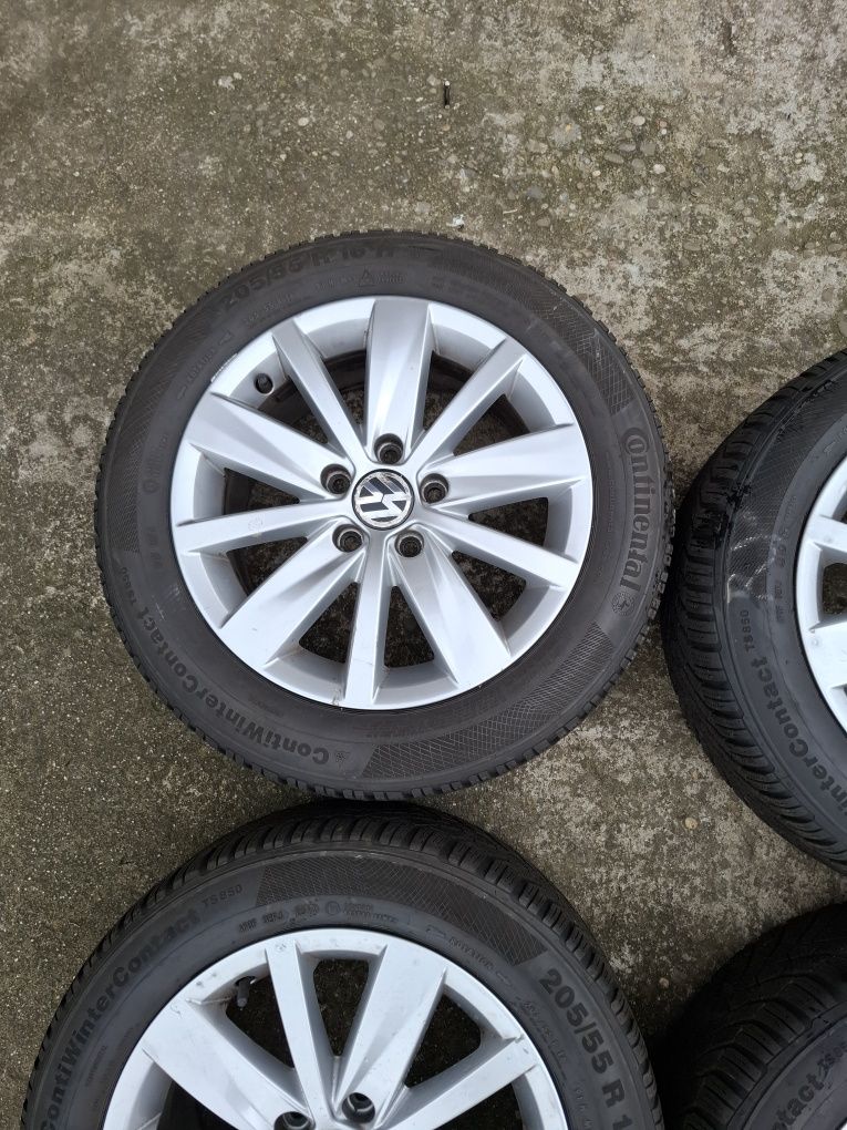 Jante aliaj 16 inch originale VW Perugia 5x112 Passat Golf Touran